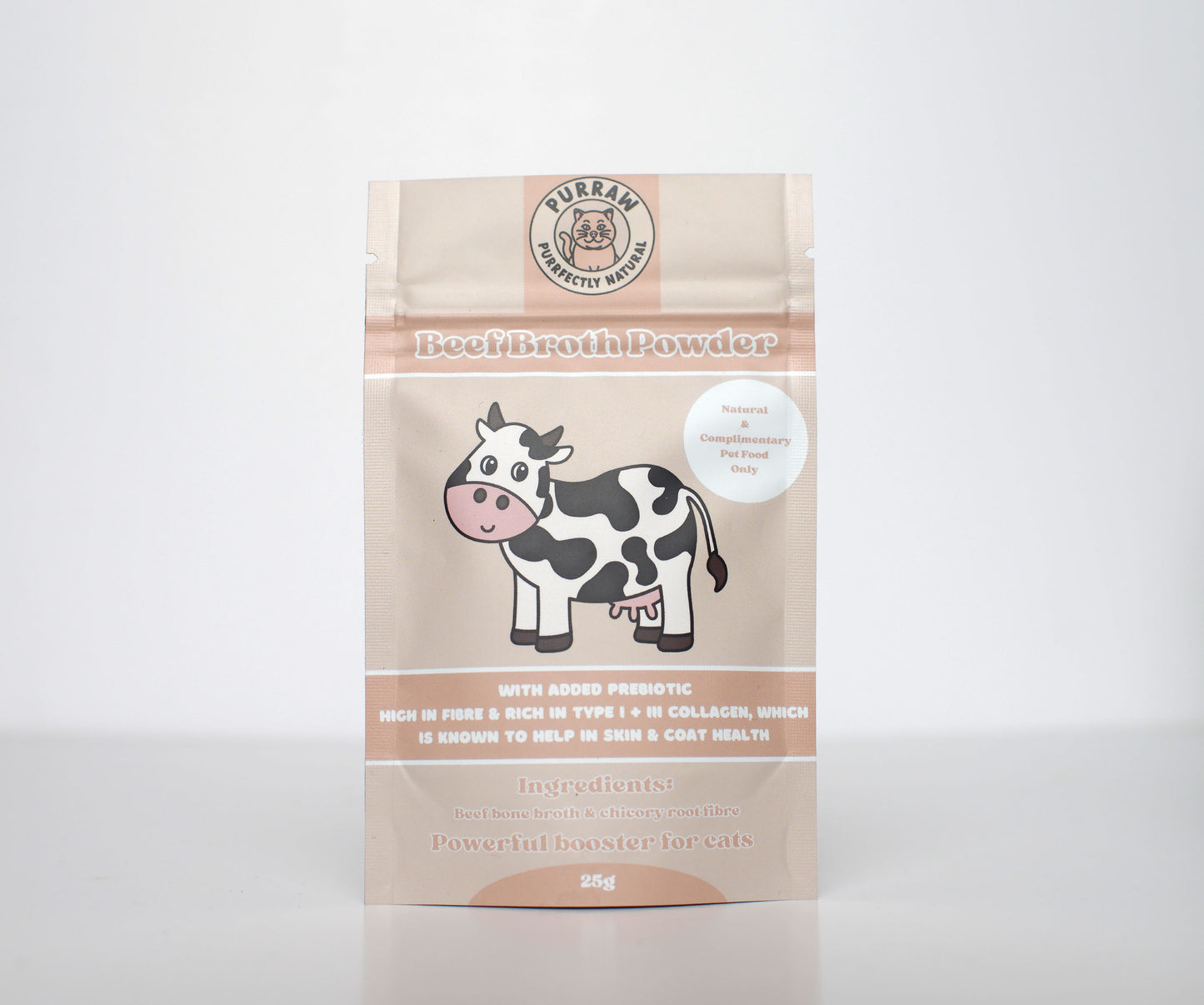 Beef Broth Powder + Prebiotic Supplement - 25g