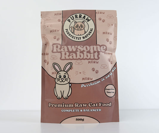 Trial Pack Premium Complete Raw Cat Food For Cats & Kittens 2 x 500g