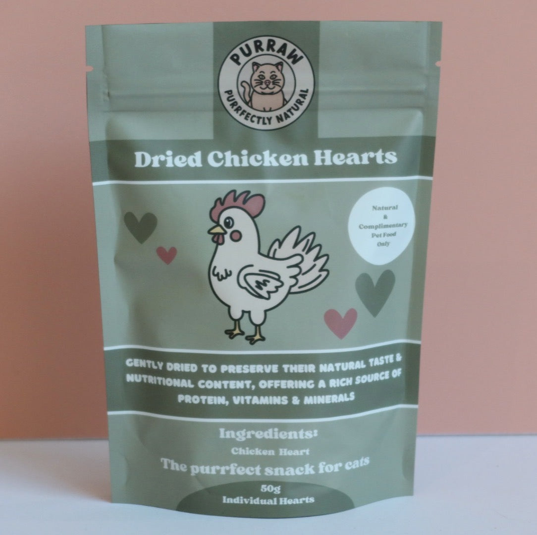 Delicious Dried Chicken Hearts - 50g