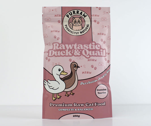 Trial Pack Premium Complete Raw Cat Food For Cats & Kittens 3 x 250g