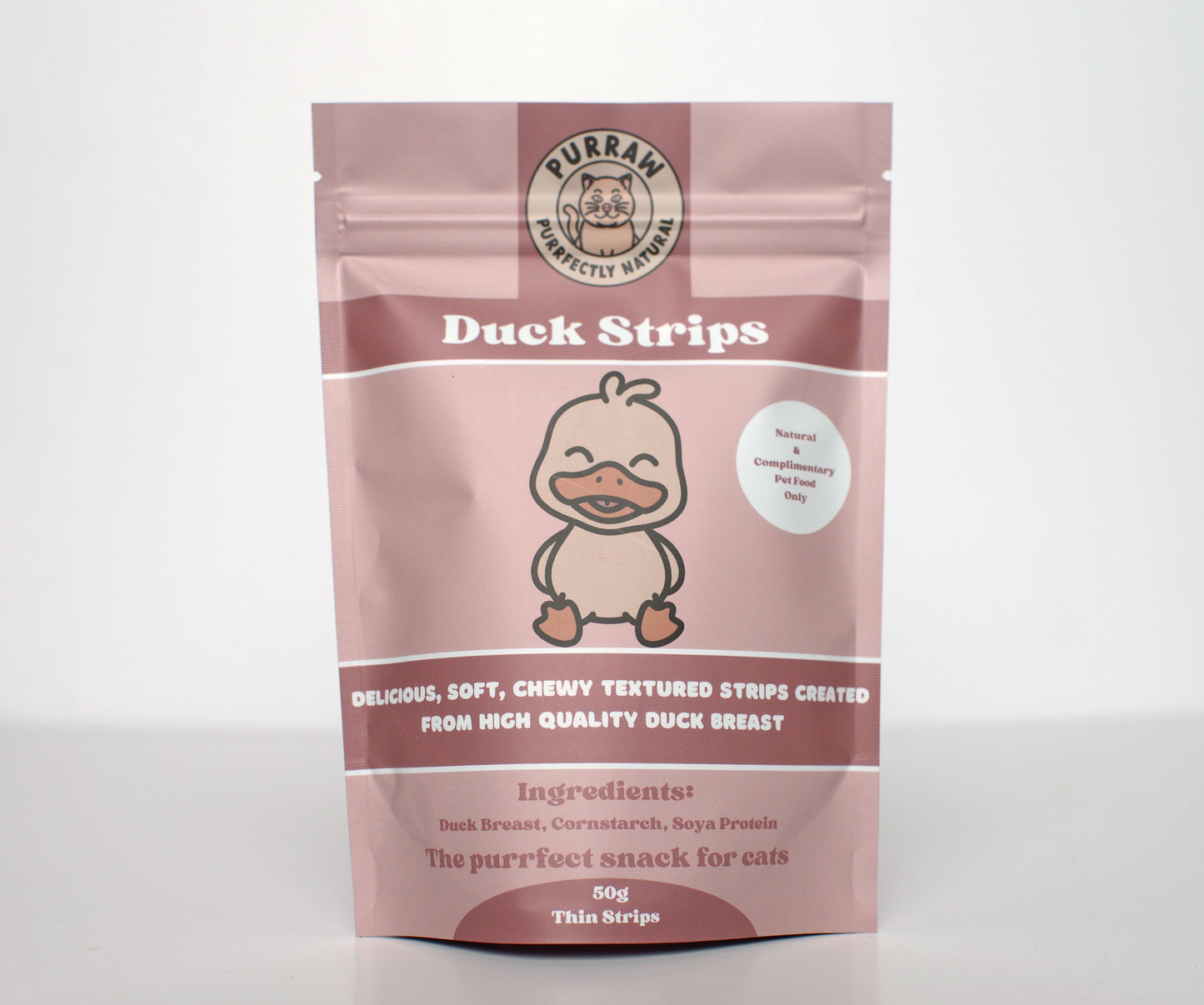 Scrumptious Duck Strips - 50g