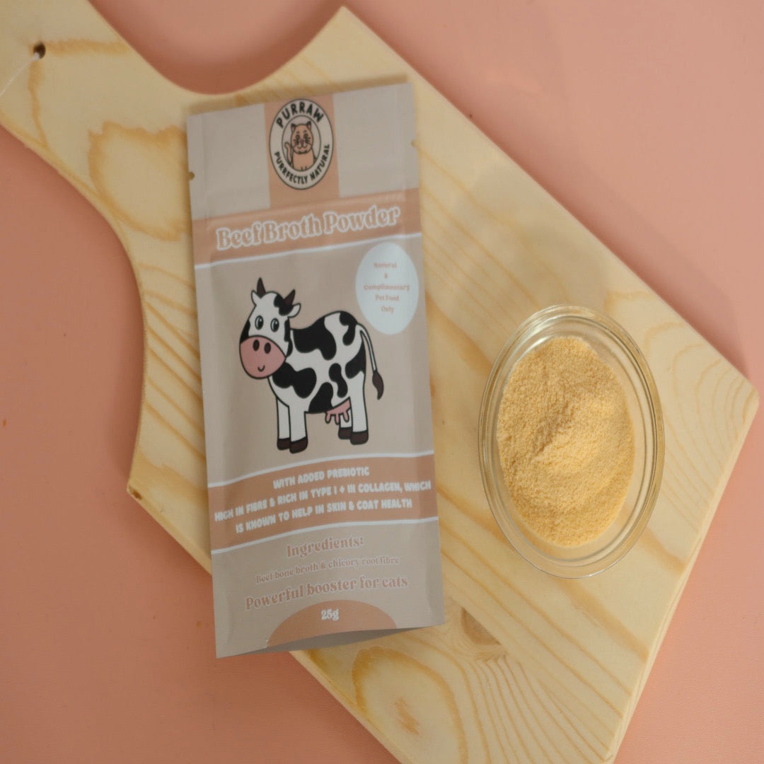 Beef Broth Powder + Prebiotic Supplement - 25g